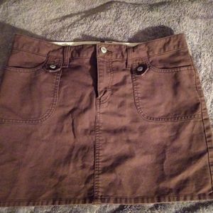 Brown skirt size 10
